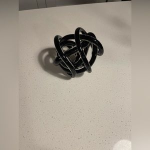 Glass decorative accent ball